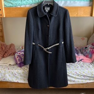 Grey long coat